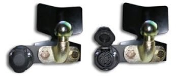 Single 7 pin electrics towbar