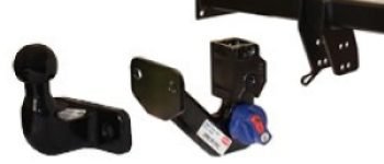 detachable flange towbar