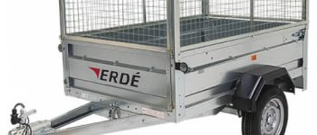 trailer with cage