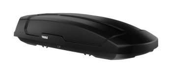 large black thule roof box