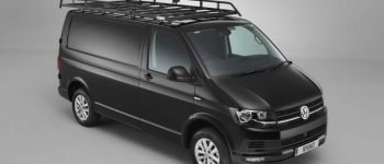 Rhino Modular Rack on black van